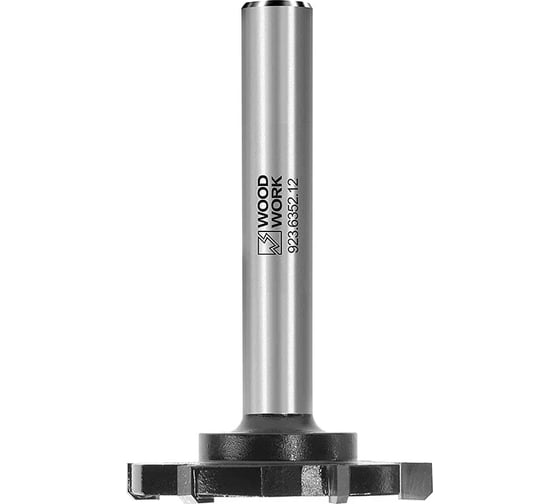 Изображение товара Фреза для выравнивания плоскости D=52.4 мм, I=6.35 мм, L=84 мм, S=12 мм, Z=6 WOODWORK 923.6352.12
