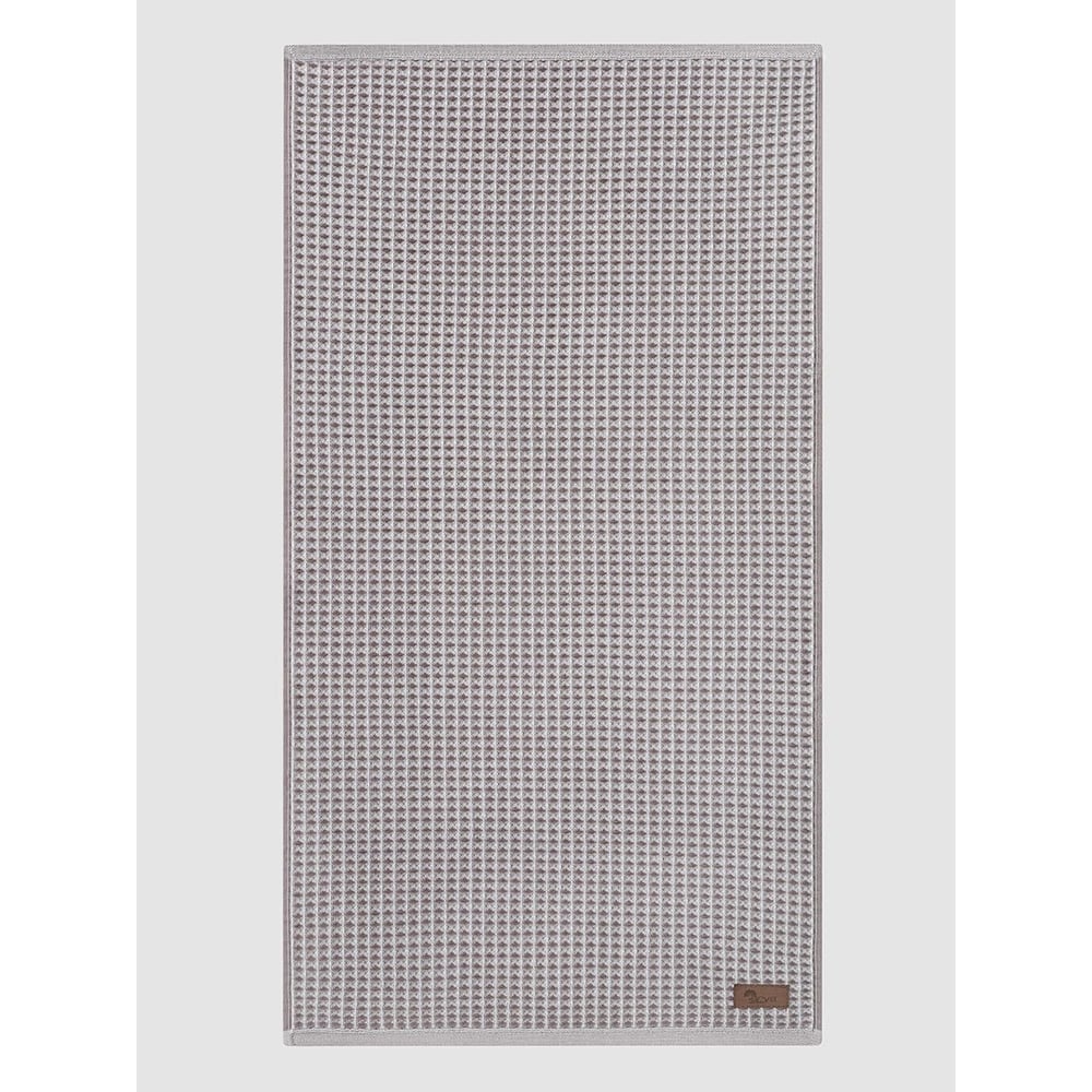 Изображение товара Вафельное полотенце Arya Kira 70x140 см темно-бежевое из 100% хлопка