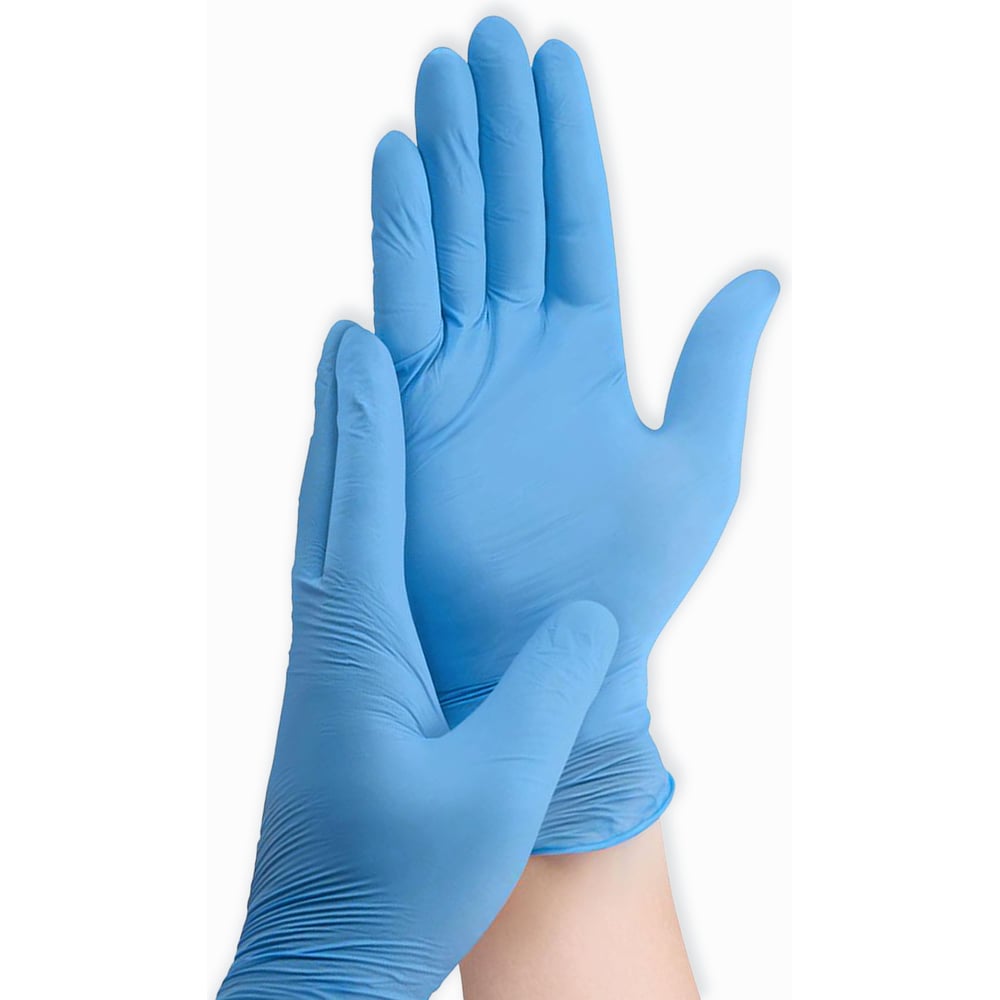 Изображение товара Перчатки нитрил нестерильные Advanta S, 5 пар, суперчувствительные