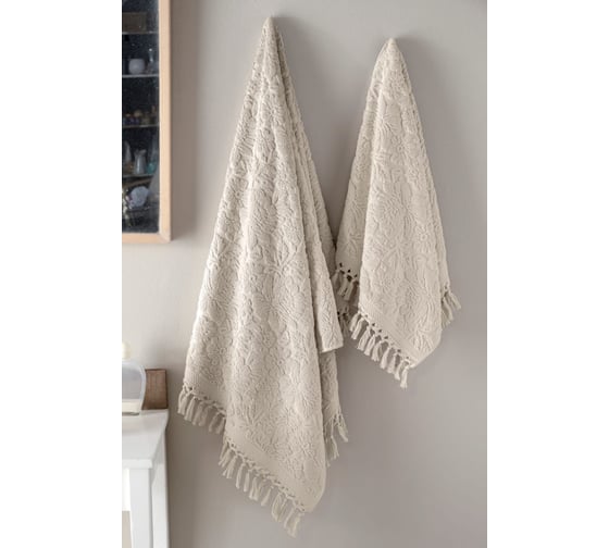 Изображение товара Полотенце Arya Home Arya Barry 70x140 см, Бежевый 8680943225740