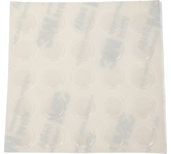 Изображение товара Демпфер захлопа Tech-Krep/Zitar 10х1,5 мм прозрачный 25 шт. 109143