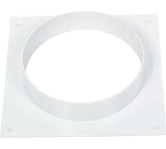 Изображение товара Настенная пластина с фланцем 650-1, 150x150 мм, d=120 мм Zernberg 10232291