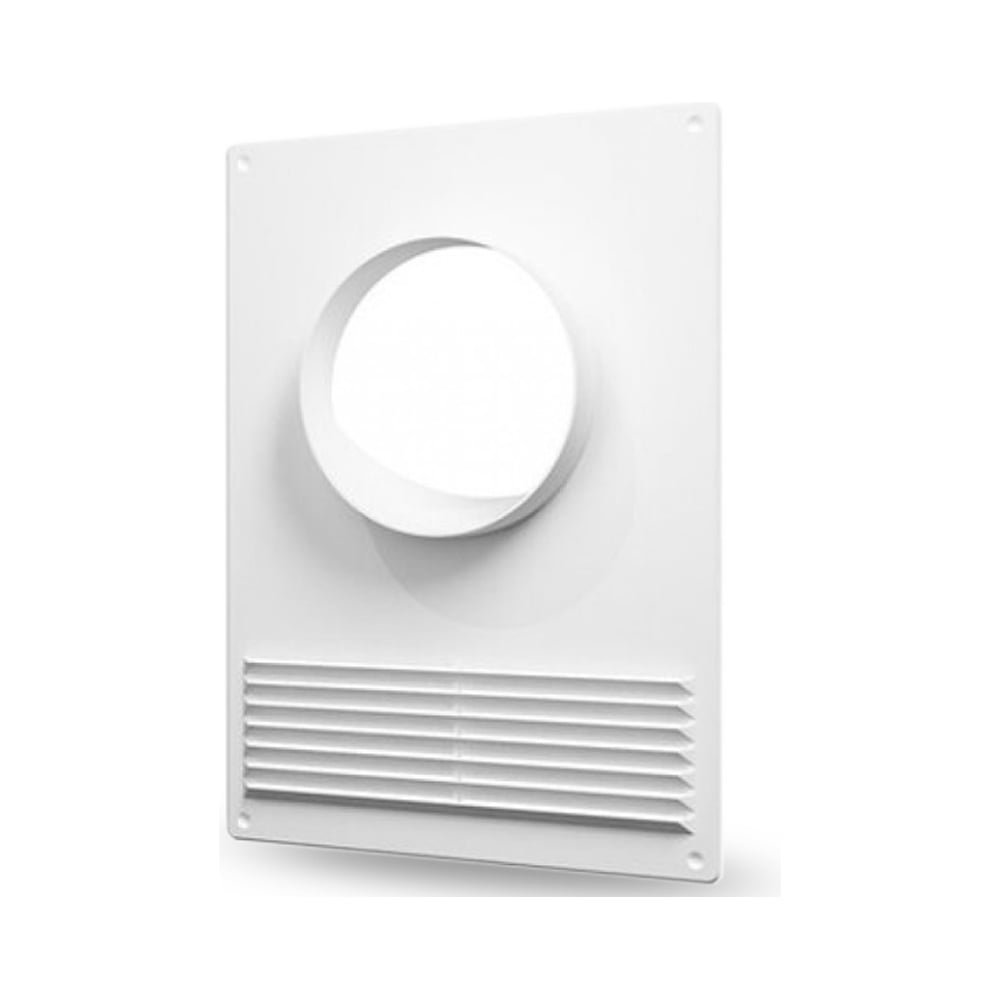 Изображение товара Настенная пластина с фланцем и решеткой 2504 Zernberg диаметр 125 мм пластиковая