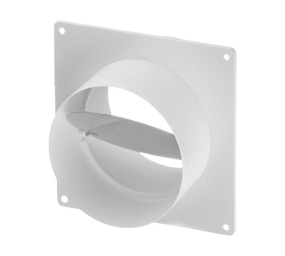 Изображение товара Соединитель с обратным клапаном и монтажной пластиной 3531, d=150 мм Zernberg 10191301