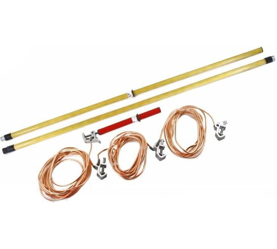 Изображение товара Переносное заземление Электро Трейд для ВЛ 110кВ ЗПЛ-110Э-3 ШБ /25 мм/ ET-Z175-SB-25