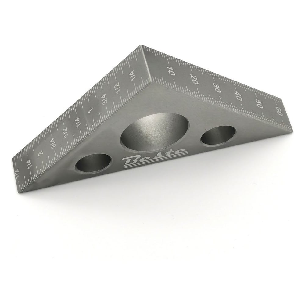 Изображение товара Угловая линейка BESTE 90 градусов AC01200655 профессиональный инструмент для измерений