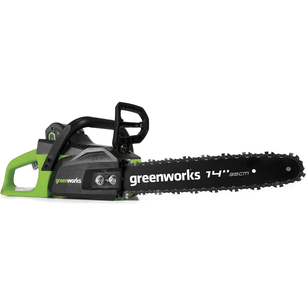 фото Аккумуляторная бесщеточная цепная пила greenworks gd40cs15 40v 2005707