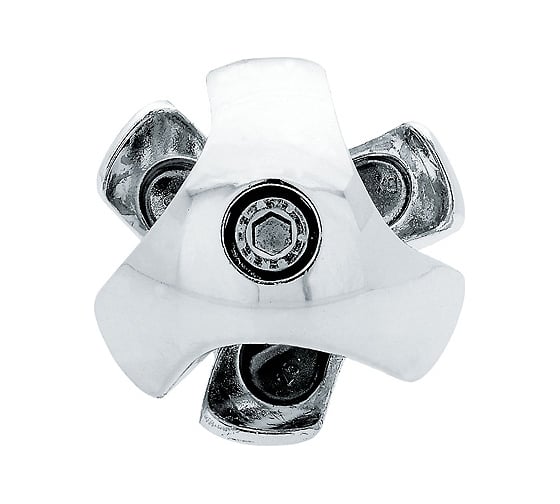 Изображение товара Держатель краб Tech-Krep/Zitar для 3-х труб хром 1 шт - пакет 127426