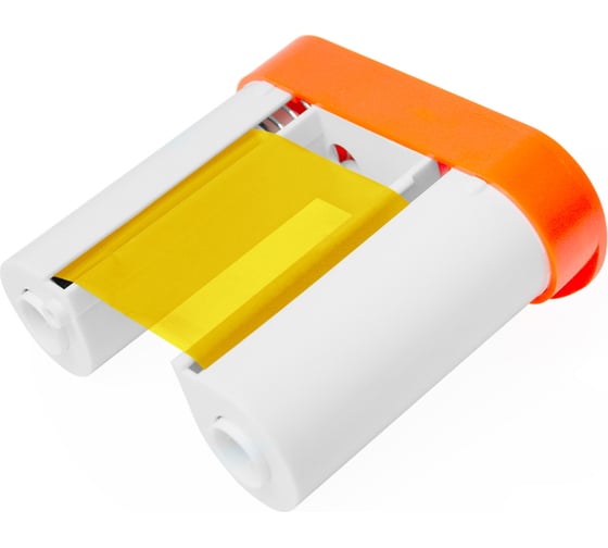 Изображение товара Желтый риббон Vell длина 25 м, ширина 50 мм для принтера Puty PT-66DC 1349245