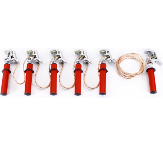 Изображение товара Переносное заземление Электро Трейд для ВЛ до 1кВ ЗПЛ-1Э /50мм/ ET-Z121-50