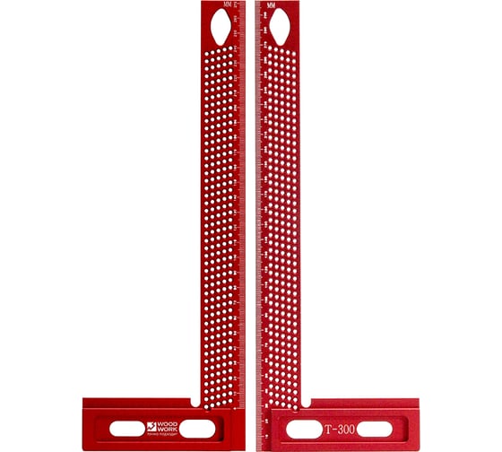 Изображение товара Угольник разметочный WOODWORK 300 мм MGR-300