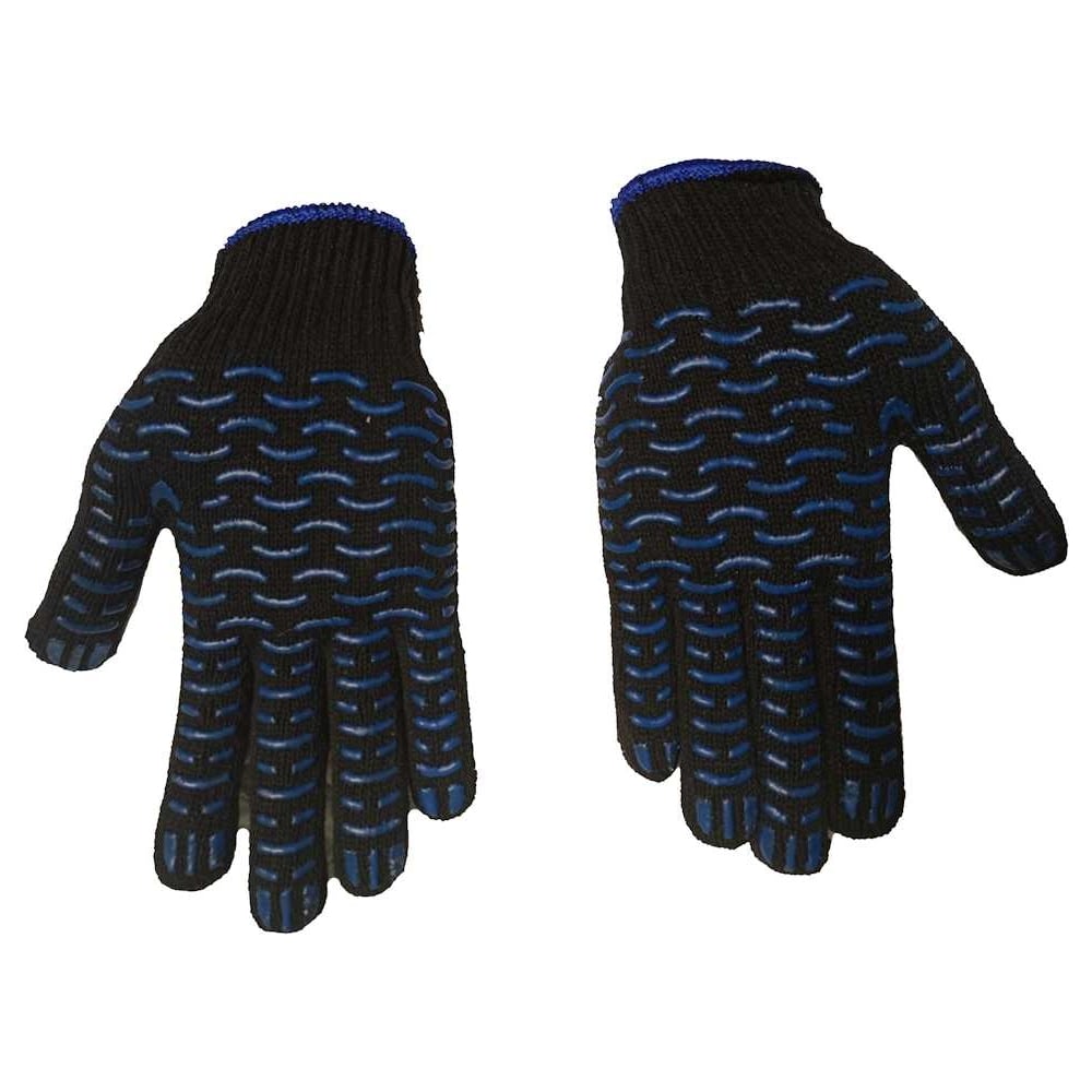 Хлопчатобумажные перчатки ПК Уралтекс кпб зима лето синди синий р сем