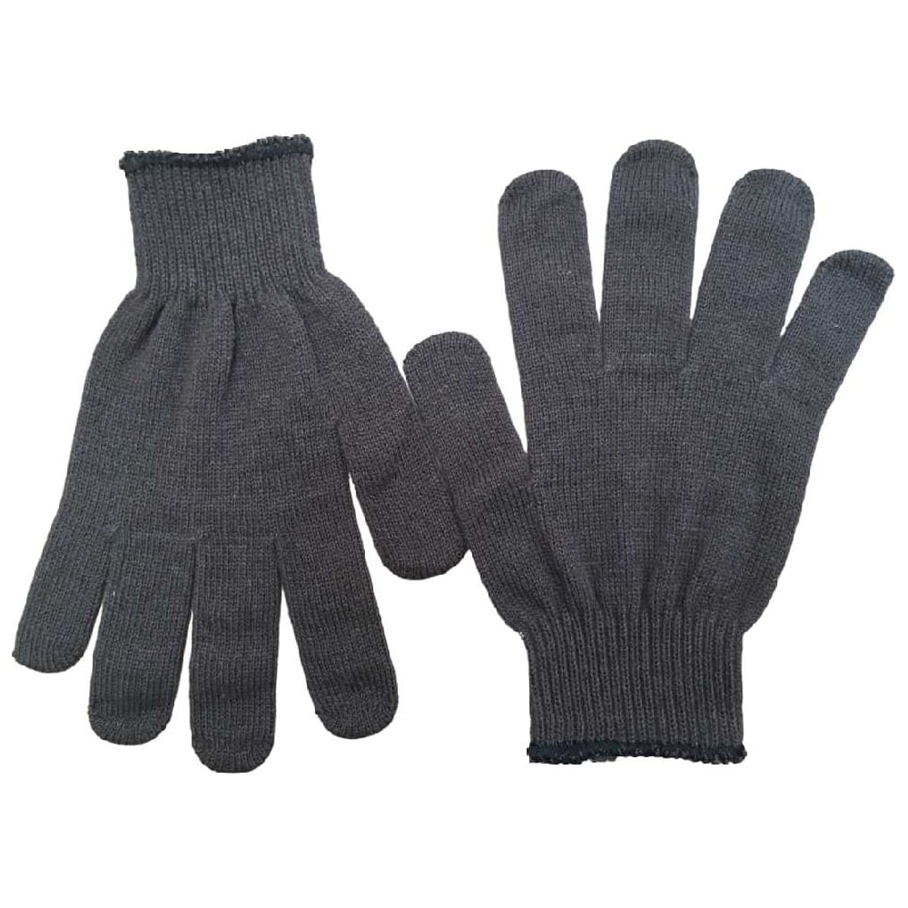 Одинарные перчатки ПК Уралтекс 20fm41 2 перчатки мужские раз 10 коричневый подклад шерсть