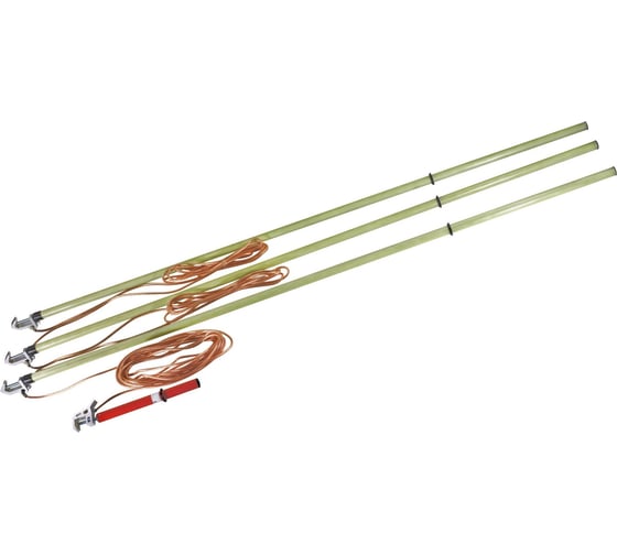 Изображение товара Переносное заземление Электро Трейд для ВЛ 110кВ ЗПЛ-110Э-3 /70мм/ ET-Z175-70