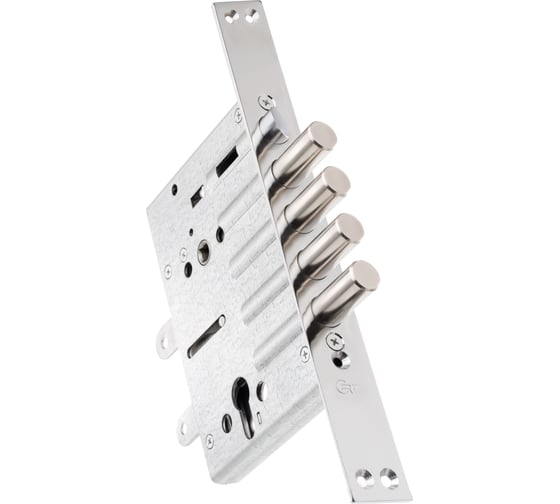 Изображение товара Замок врезной цилиндровый CRIT ЗВ-7РК-006 защелка работает от рукоятки и от ключа 00017