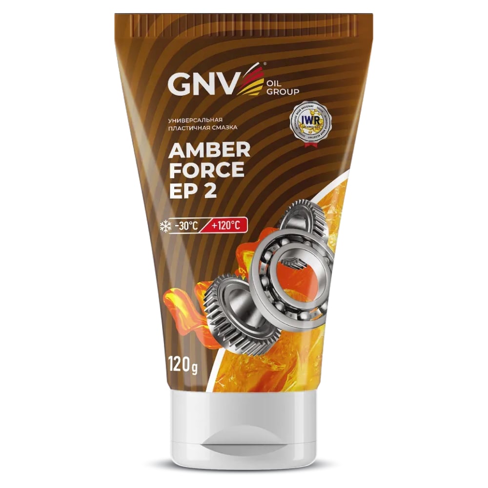 Изображение товара Смазка универсальная GNV Amber Force EP 2 для подшипников и узлов трения, 120 г GAF101710301924EP02120 Изображение товара Смазка универсальная GNV Amber Force EP 2 для подшипников и узлов трения, 120 г GAF101710301924EP02120