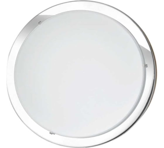 Изображение товара Панель круглая накладная Вымпел 12Вт, белая, алюминий, звуковой датчик включения, диаметр 300мм 9039