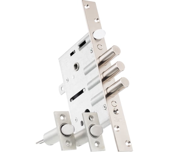 Изображение товара Замок врезной цилиндровый противопожарный CRIT ЗВ-7РМП-006 (с системой краб и 2-мя дополнительным защелками) 00049