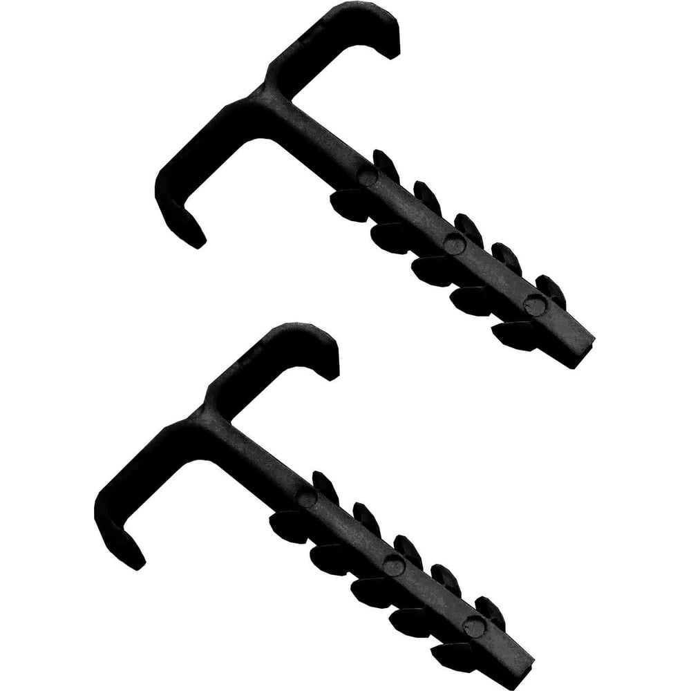 Изображение товара Дюбель-хомут Урал ПАК черный 2-12мм (10шт.) Т-образный АЭ-5050012-010-Т