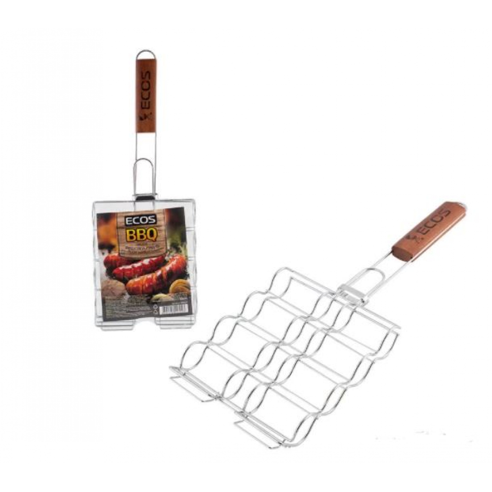 Решетка-гриль для сосисок колбасок шпикачек Ecos решетка противотуманной фары переднего бампера
