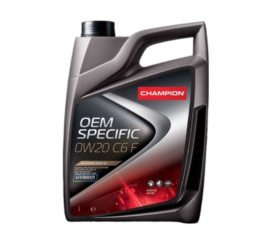 Изображение товара Масло CHAMPION OEM SPECIFIC 0W20 C6 F 1L 1048797