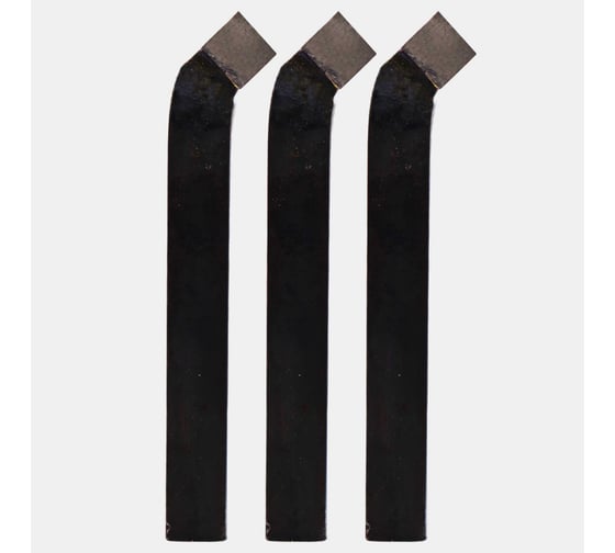 Изображение товара Упаковка резцов проходных отогнутых левых 3 шт, 25x20x170 мм, Т5К10, ГОСТ 18877-73 ХИЗ 5181020U