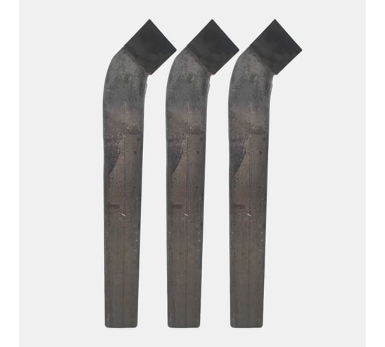 Изображение товара Упаковка резцов проходных отогнутых левых 3 шт, 32x20x170 мм, Т5К10, ГОСТ 18877-73 ХИЗ 518520U