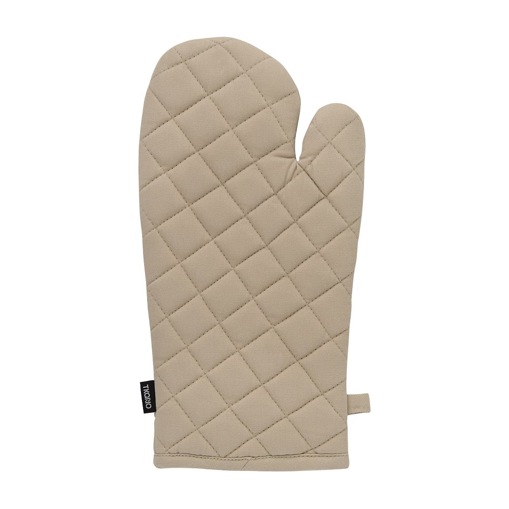 Изображение товара Прихватка-варежка Tkano из хлопка бежевого цвета из коллекции Essential, 33x17,5 см TK20-OM0004