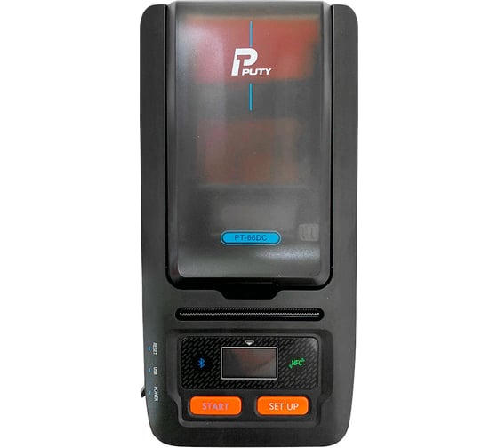 Изображение товара Принтер для печати этикеток Puty PT-66DC переносной, термотрансферный 513272