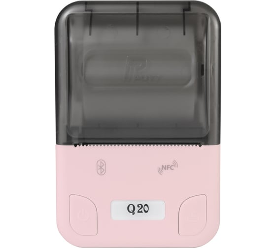 Изображение товара Принтер для печати этикеток Puty Q20 переносной, розовый 1361257