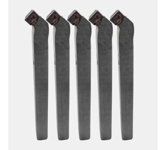 Изображение товара Упаковка резцов проходных отогнутых 5 шт, 16x10x110 мм, Т5К10, ГОСТ 18877-73 ХИЗ 517710U