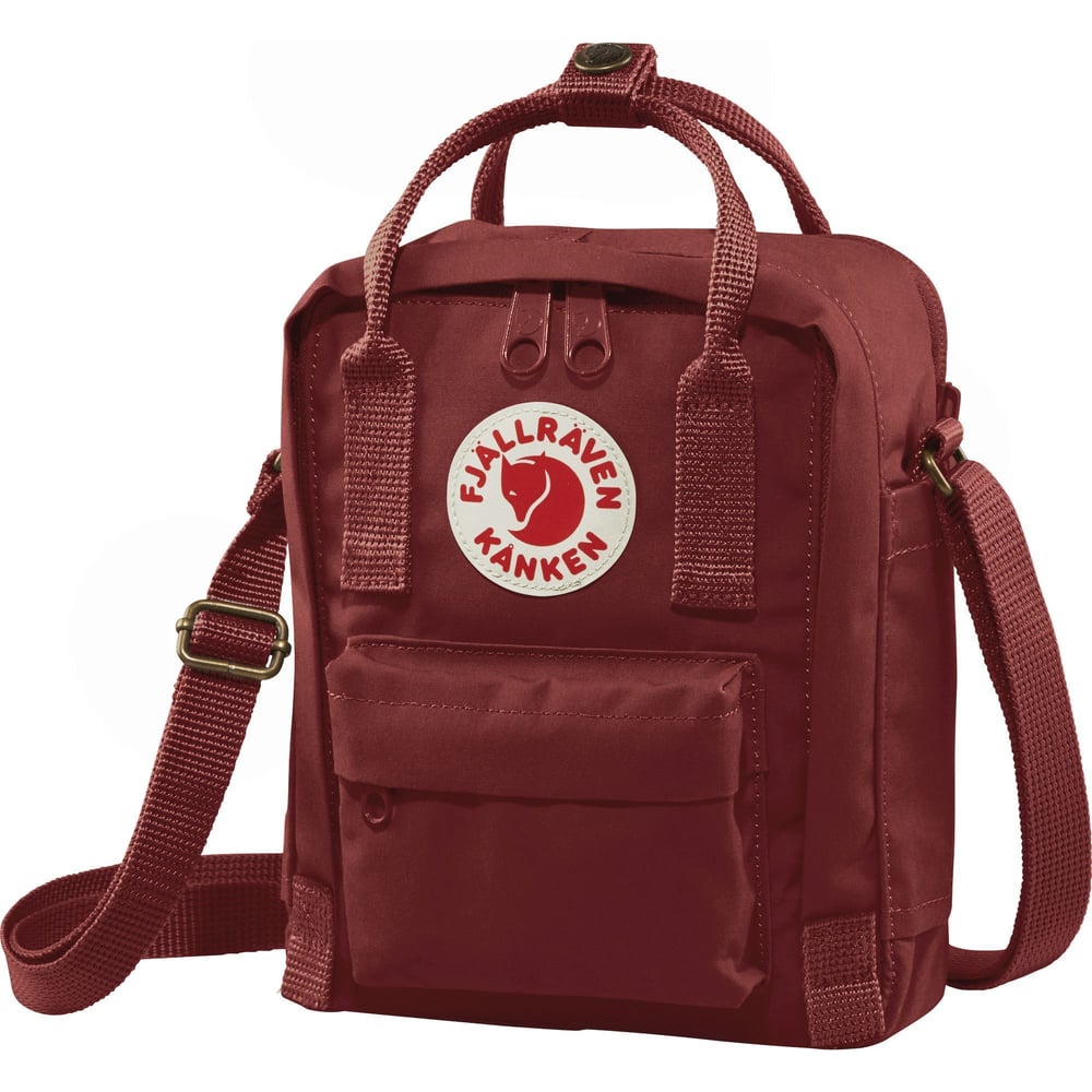 фото Сумка fjallraven kanken sling темно-красный, 20х15х8 см, 2.5 л f23797-326