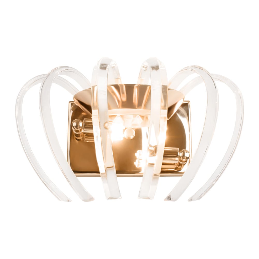 Изображение товара Настенный светильник LOFT IT Dakota 10300W French gold с хрусталем и 2 лампами