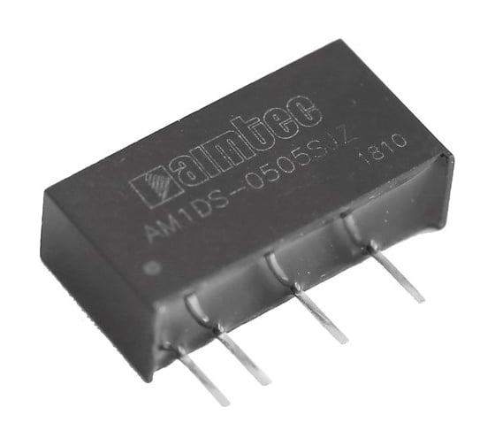 Изображение товара Преобразователь Aimtec DC/DC 1 Вт AM1DS-0505DJZ Т03452953
