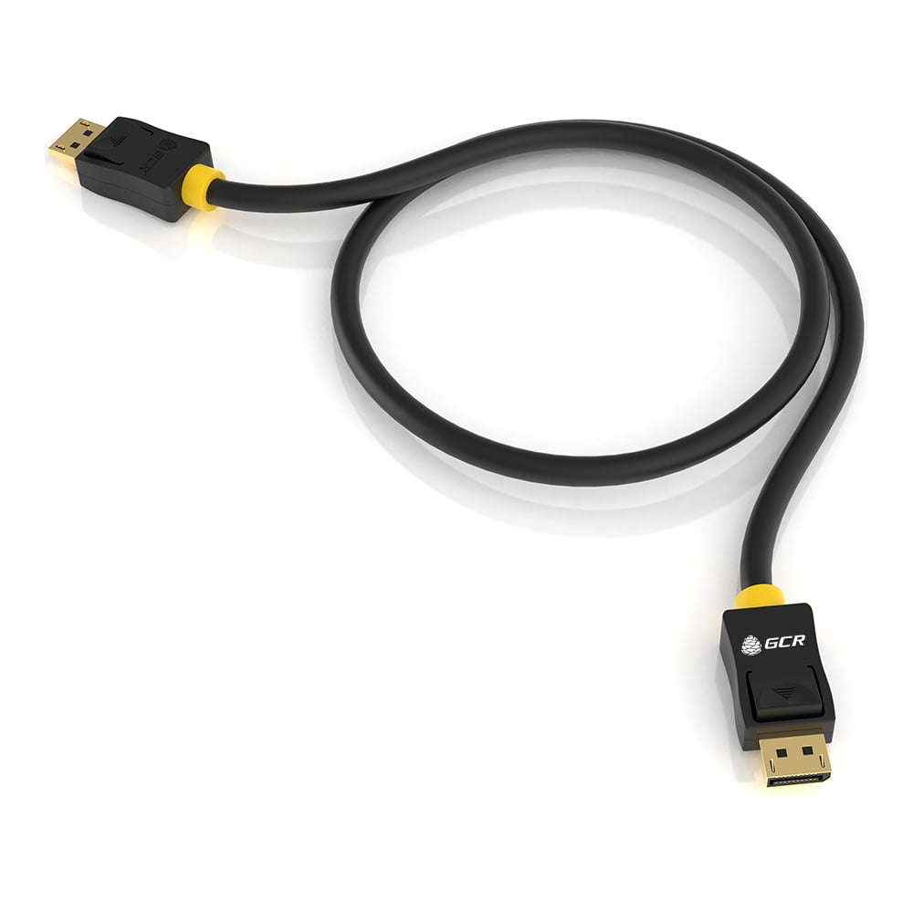 фото Кабель displayport v1.2 для монитора, dp-dp, 20m/20m gcr 1.5м, черный viv50i709