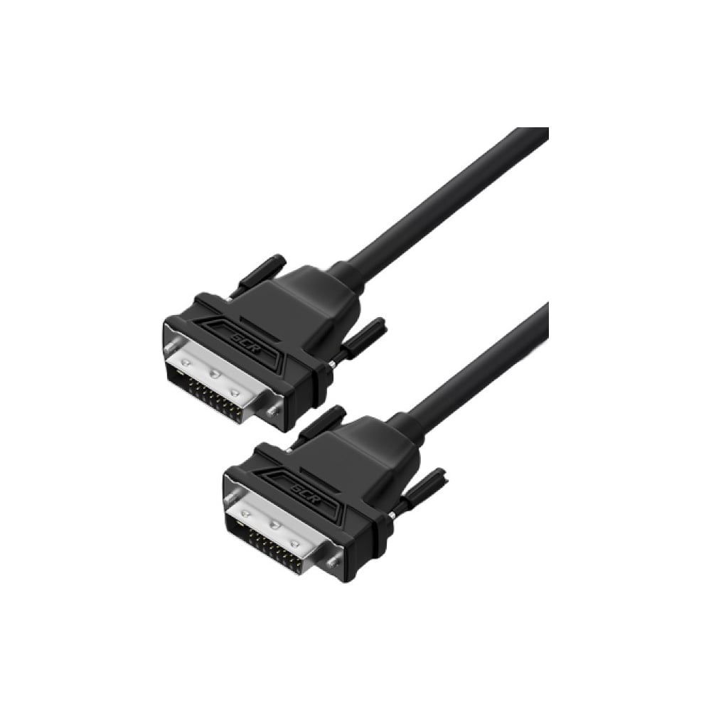 фото Dvi-d кабель gcr для мониторов, проекторов 25m/25m, 1.0м, черный vivdmi2dmc-1.0m