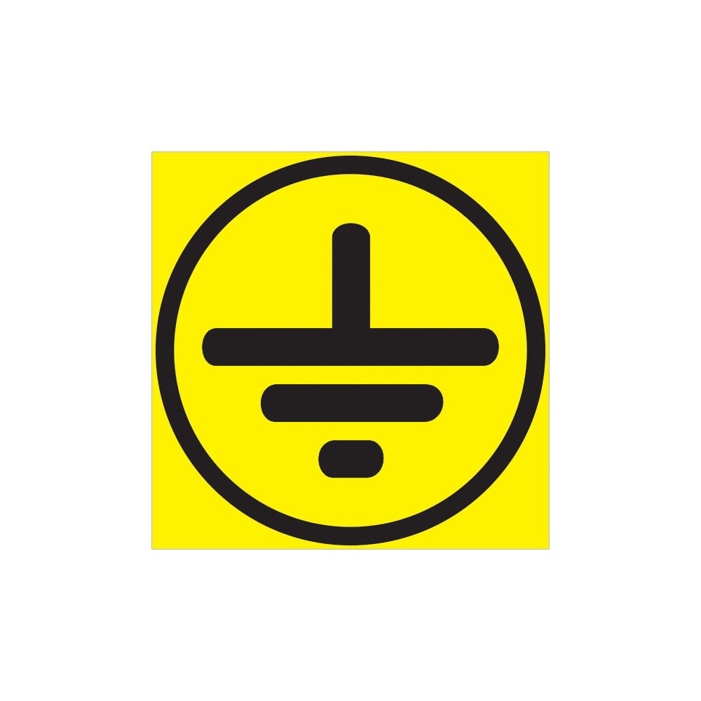 Символ заземления Стандарт Знак