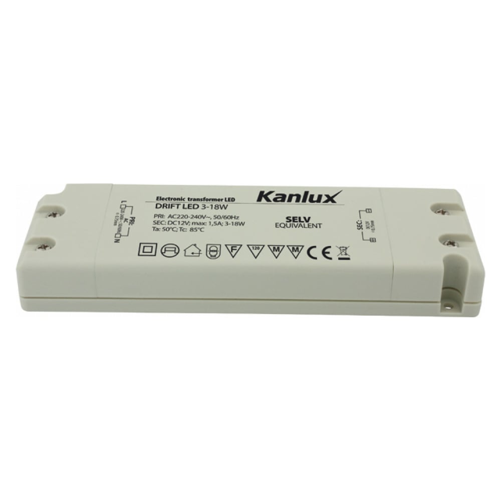 фото Светодиодный трансформатор kanlux drift led 3-18w/ 8550