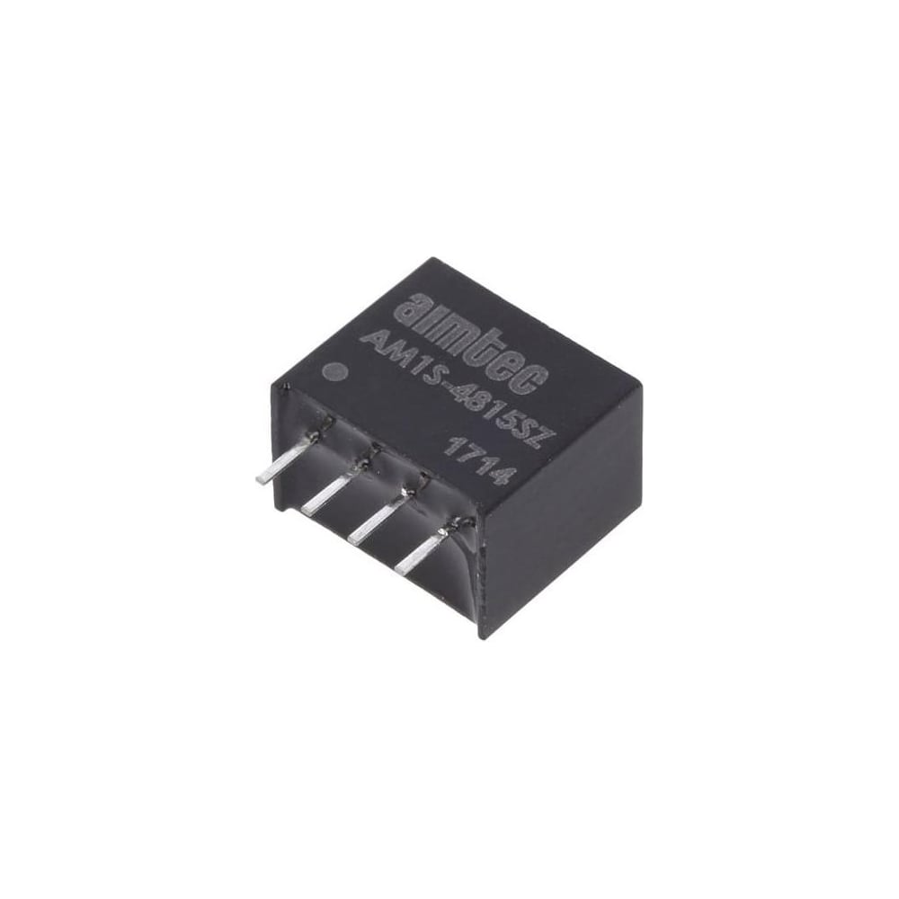 Изображение товара DC/DC преобразователь Aimtec 1 Вт AM1S-4824SZ стабильное питание 24 В компактный