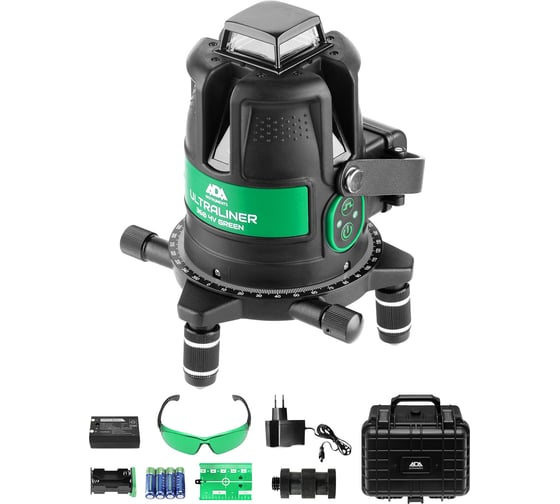 Изображение товара Лазерный уровень ADA ULTRALINER 360 4V Green А00540