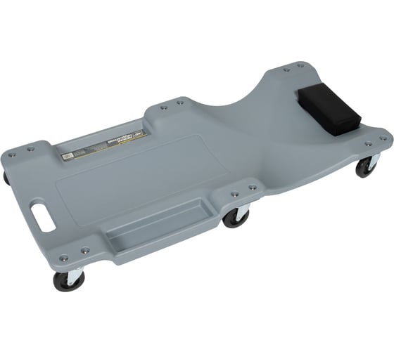 Изображение товара Лежак ремонтный подкатной Optimus серый HD OPT-40130G