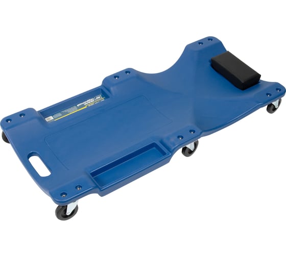Изображение товара Лежак ремонтный подкатной Optimus синий HD OPT-40130B