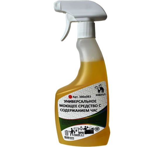 Изображение товара Универсальное моющее средство с содержанием ЧАС HIRVI MS Clean готовое к применению 0,5 380а083