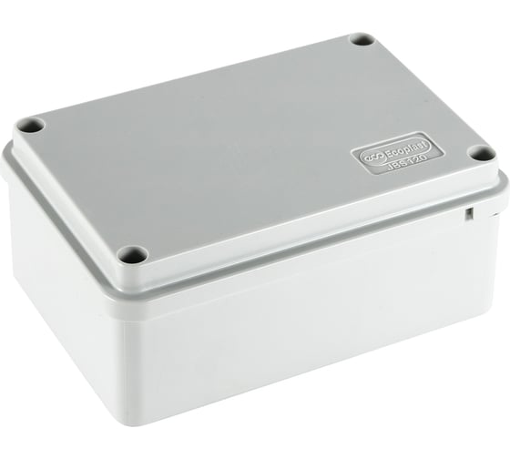 Изображение товара Распределительная коробка Экопласт BJB/JBS120 без сальников о/п 120х80х50, 44058HF