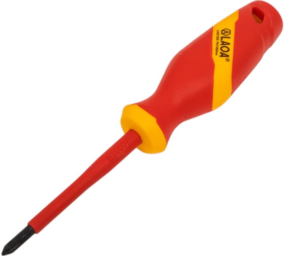 Изображение товара Отвертка диэлектрическая LAOA PH1х80 мм LA621009