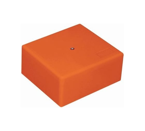 Изображение товара Огнестойкая коробка Экопласт MB75 E-110, о/п 75х75х40, с гладкими стенками, IP41, 3P, оранжевый 46011PE-HF