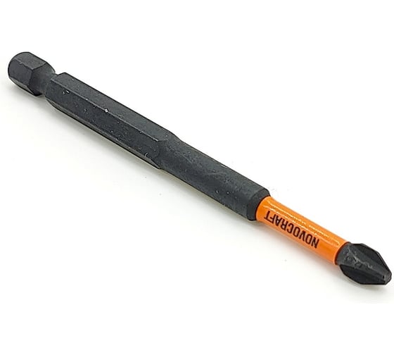 Изображение товара Биты PH2, 90 мм, S2, 2 шт для шуруповерта Карбон-Impact  NOVOCRAFT B42120900241