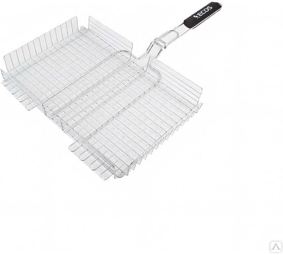 Изображение товара Глубокая решетка для барбекю Ecos RD-103C регулируемая глубина, р-р 40х27х5 см, общая длина 62 см 999609