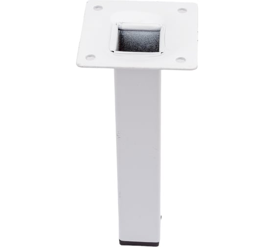 Изображение товара Ножка Tech-Krep 25х25х150 квадратная, нерегулируемая, белая- накладка 151285