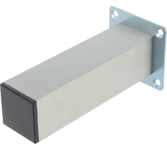 Изображение товара Ножка Tech-Krep 40х40х150 мм, квадрат, нерегулируемый, алюминий - накладка 127476